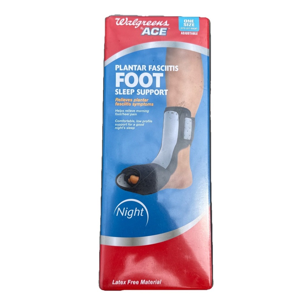 WALGREENS PLANTAR FASCIITIS FOOT SUPPORT OVERNIGHT, SLEEP‎ SUPPORT Tried On